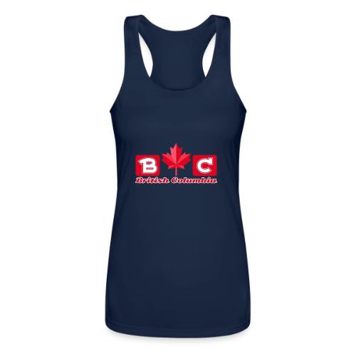 British Columbia, province of Canada - Women’s Performance Racerback Tank Top