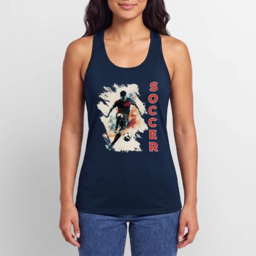 Soccer Blaze - Women’s Performance Racerback Tank Top