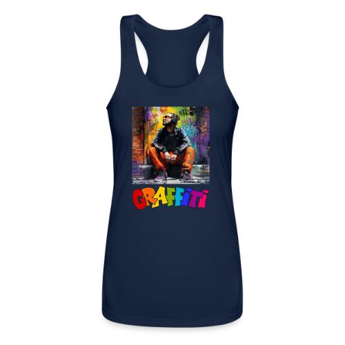 Graffiti: Urban Art - Women’s Performance Racerback Tank Top
