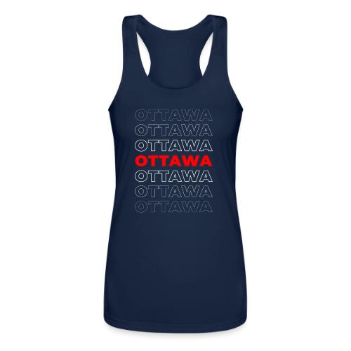 Ottawa Centered - Women’s Performance Racerback Tank Top