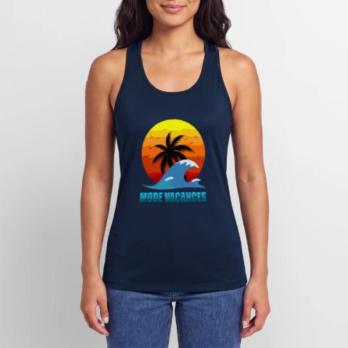 Vacation Mode: Tropical Escape - Women’s Performance Racerback Tank Top