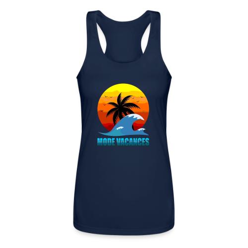 Vacation Mode: Tropical Escape - Women’s Performance Racerback Tank Top