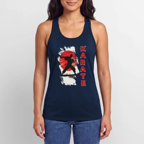 Karate: the spirit of discipline - Women’s Performance Racerback Tank Top