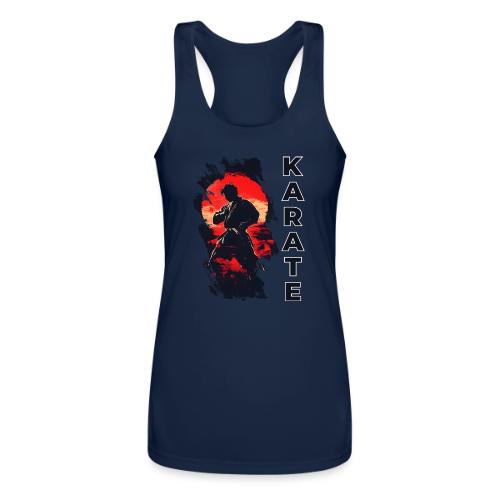 Karate: the art of self-mastery - Women’s Performance Racerback Tank Top