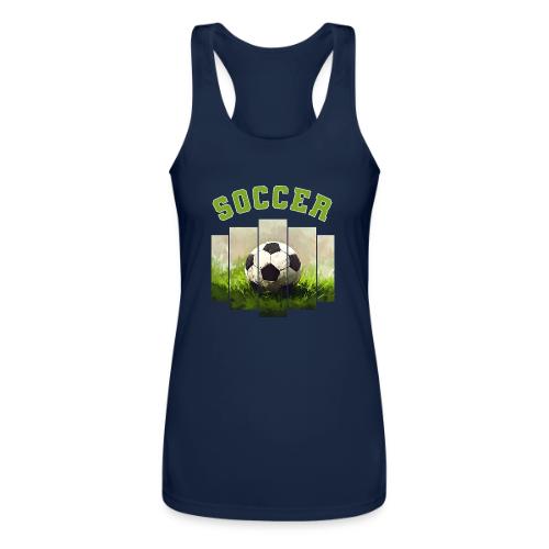 Soccer Focus - Women’s Performance Racerback Tank Top