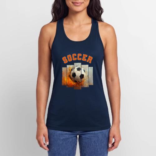 Soccer Iconic Touch - Women’s Performance Racerback Tank Top