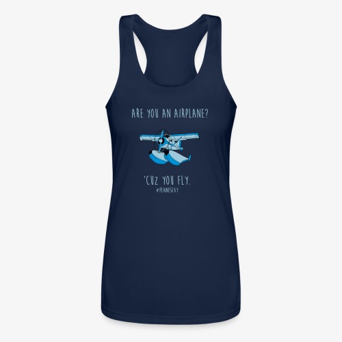 Are You an Airplane? - Women’s Performance Racerback Tank Top
