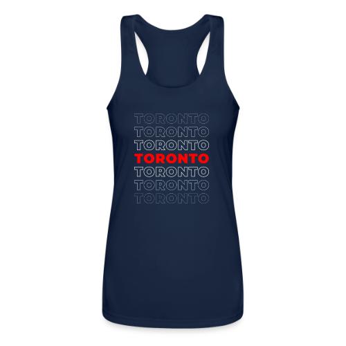 Toronto Type - Women’s Performance Racerback Tank Top