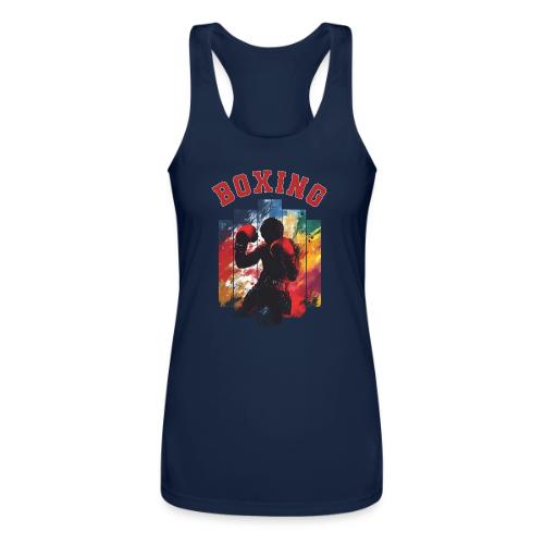 Boxing Warrior - Women’s Performance Racerback Tank Top