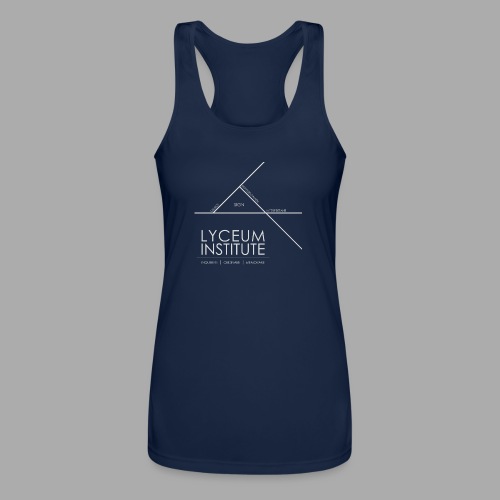 This Is Not A (White) Sign - Women’s Performance Racerback Tank Top
