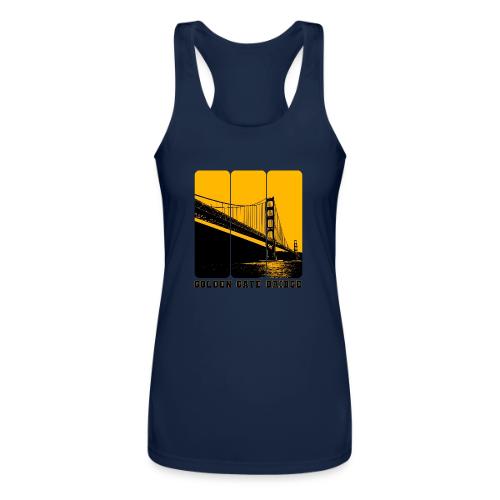 Golden Gate Bold Icon - Women’s Performance Racerback Tank Top
