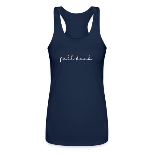 Fall Back - Women’s Performance Racerback Tank Top