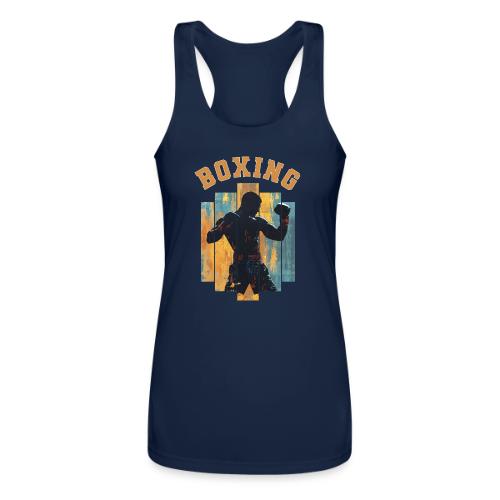 Boxing Is Life - Women’s Performance Racerback Tank Top