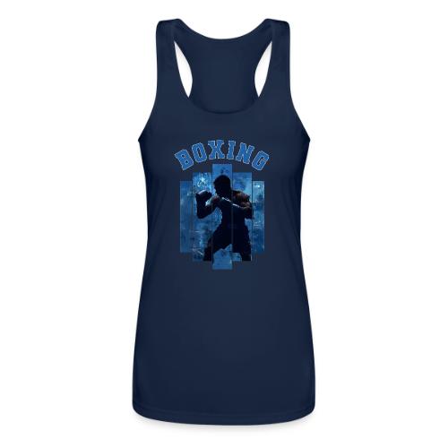 Boxing Never Stops - Women’s Performance Racerback Tank Top