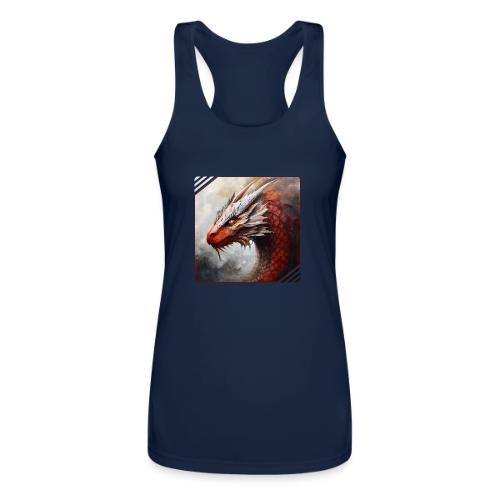 Mystic Dragon Realm - Women’s Performance Racerback Tank Top