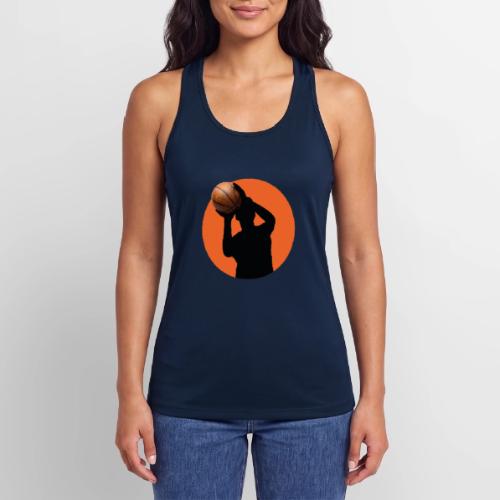 Basketball: Focused Precision - Women’s Performance Racerback Tank Top