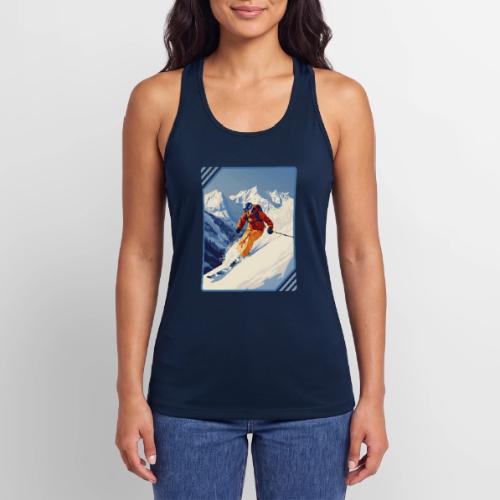 Mountain Skiing Vibes - Women’s Performance Racerback Tank Top
