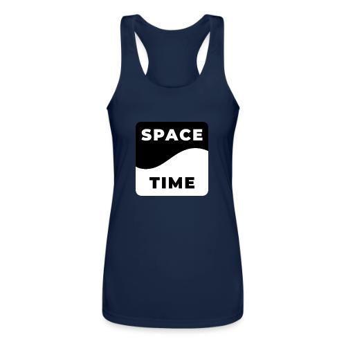 Space-time: Warped Reality - Women’s Performance Racerback Tank Top