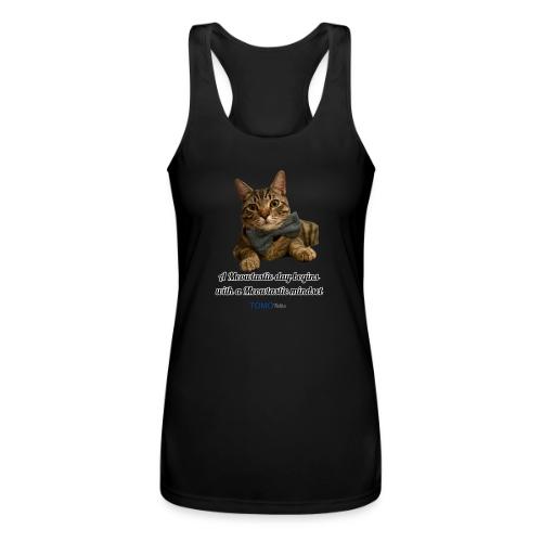 Meowtastic Mindset - Women’s Performance Racerback Tank Top