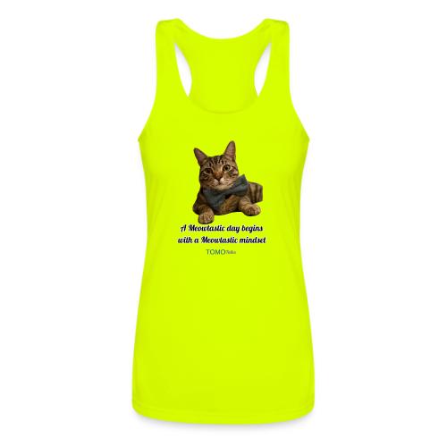 Meowtastic Mindset - Women’s Performance Racerback Tank Top
