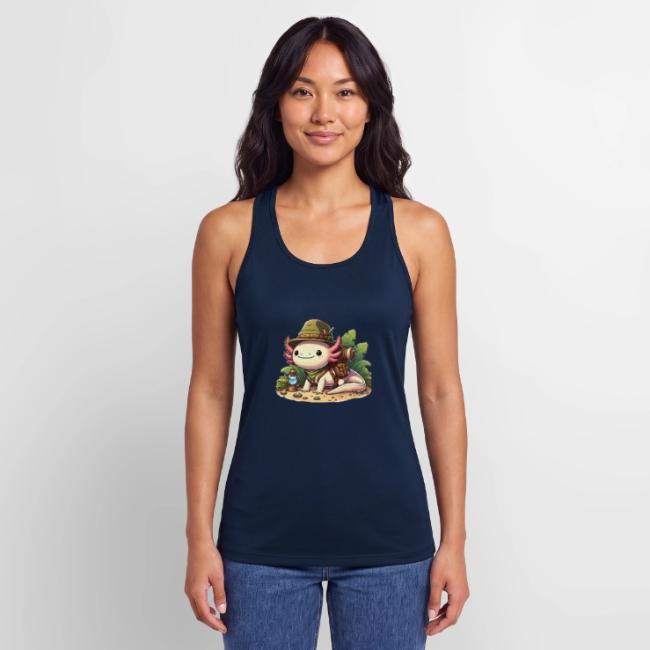 Cute Axolotl Adventure Graphic