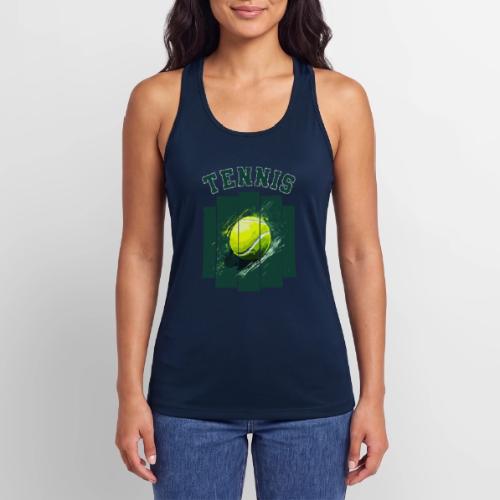 Tennis Motion - Women’s Performance Racerback Tank Top