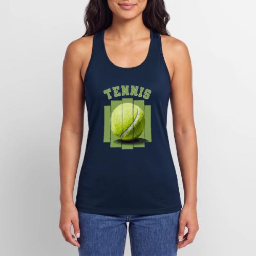 Tennis Minimal - Women’s Performance Racerback Tank Top