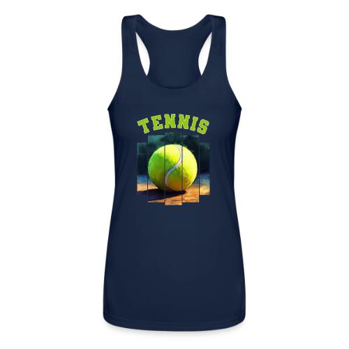 Tennis Vibes Only - Women’s Performance Racerback Tank Top