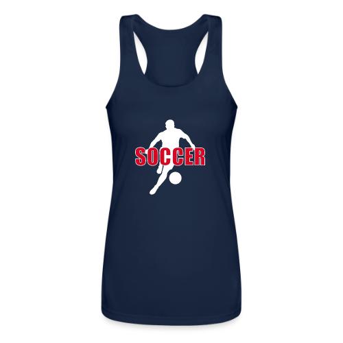Power Kick Soccer - Women’s Performance Racerback Tank Top