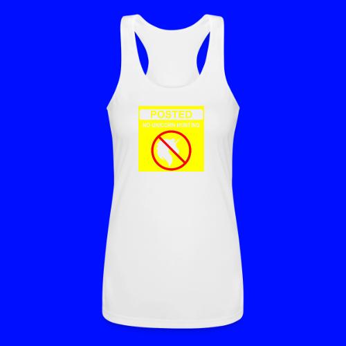 Posted Unicorn Hunting (open) - Women’s Performance Racerback Tank Top