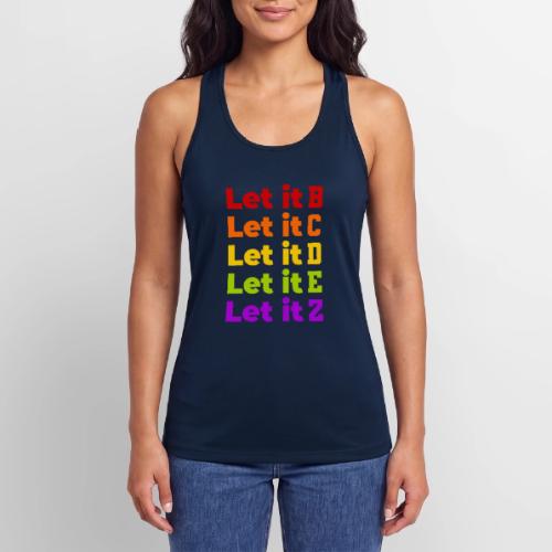 Let It Be Alphabetical - Women’s Performance Racerback Tank Top