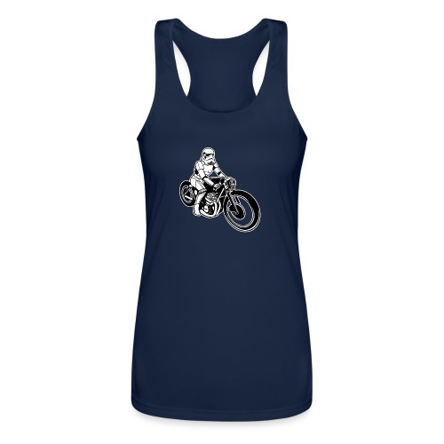 Stormtrooper Motorcycle - Women’s Performance Racerback Tank Top