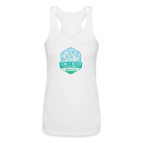 Leave It Better - Women’s Performance Racerback Tank Top