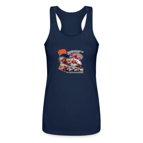 Jonathan Taylor Eldora Speedway FFN#1 Design 2 - Women’s Performance Racerback Tank Top