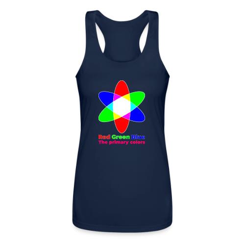 Primary colors: RGB Origins - Women’s Performance Racerback Tank Top