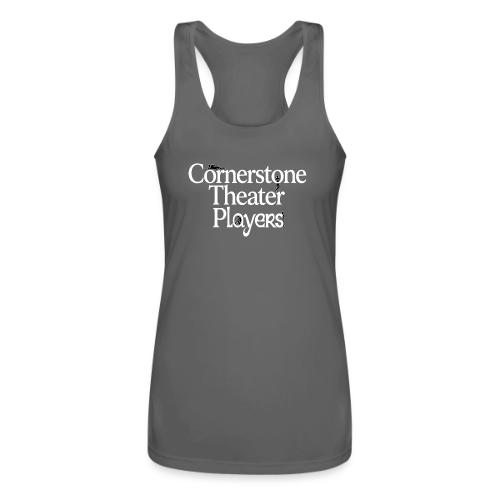 Cornerstone Theater Players (Light) - Women’s Performance Racerback Tank Top