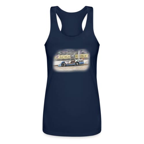 Johnathan Davenport's #49 B - Women’s Performance Racerback Tank Top