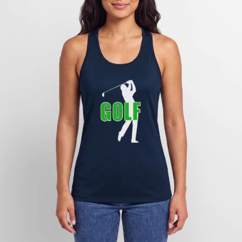 Golf: Classic Golf Motion - Women’s Performance Racerback Tank Top