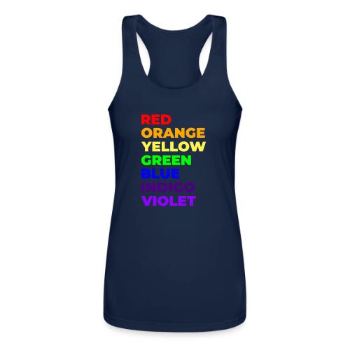True Colors - Women’s Performance Racerback Tank Top