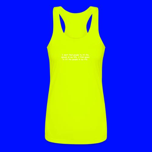 Spaces - Women’s Performance Racerback Tank Top