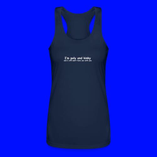 Poly & Kinky - Women’s Performance Racerback Tank Top