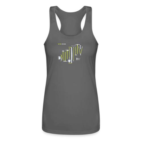 Get Out. Give Back. Trail Tool Arrangement - Women’s Performance Racerback Tank Top