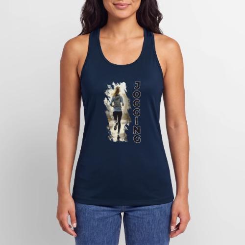 Jogging: Run into Motion - Women’s Performance Racerback Tank Top