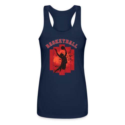Basketball Mode On - Women’s Performance Racerback Tank Top