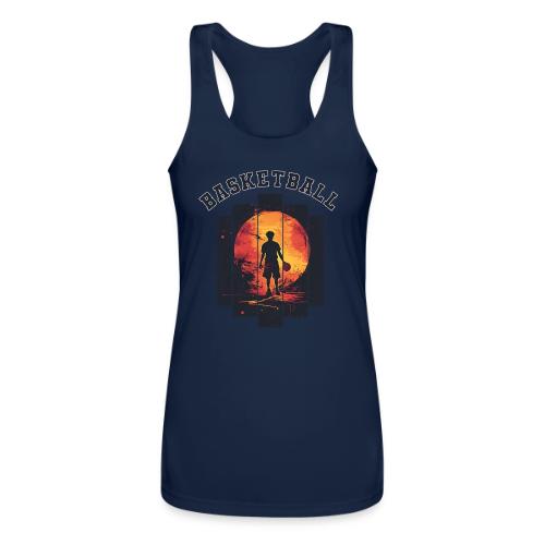Basketball is My Game - Women’s Performance Racerback Tank Top