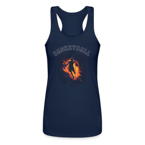 Basketball Power - Women’s Performance Racerback Tank Top