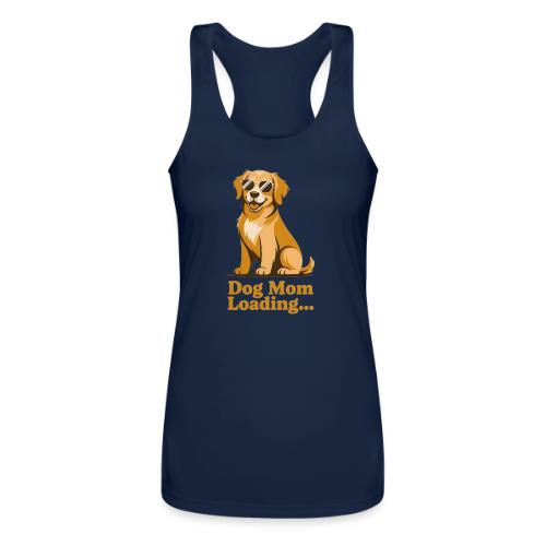 Dog Mom Loading Golden Retriever Sunglasses - Women’s Performance Racerback Tank Top