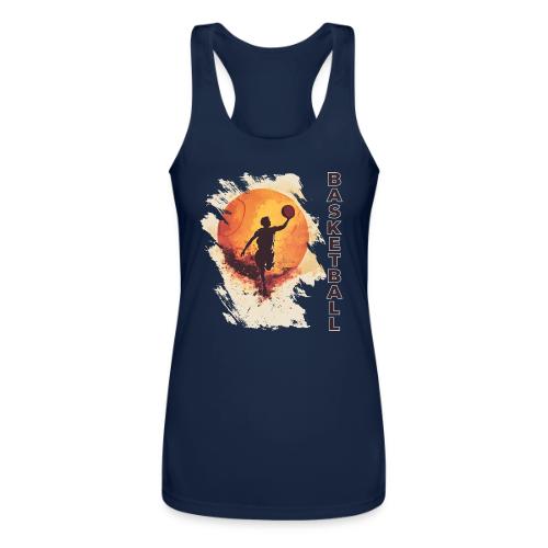 Basketball Stride - Women’s Performance Racerback Tank Top