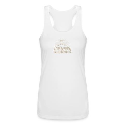 Public Lands Protector - Women’s Performance Racerback Tank Top