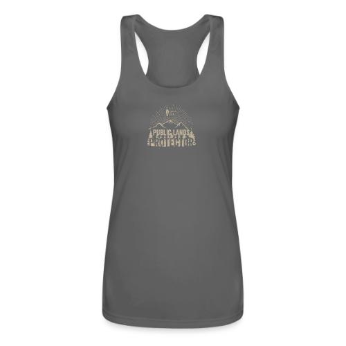 Public Lands Protector - Women’s Performance Racerback Tank Top